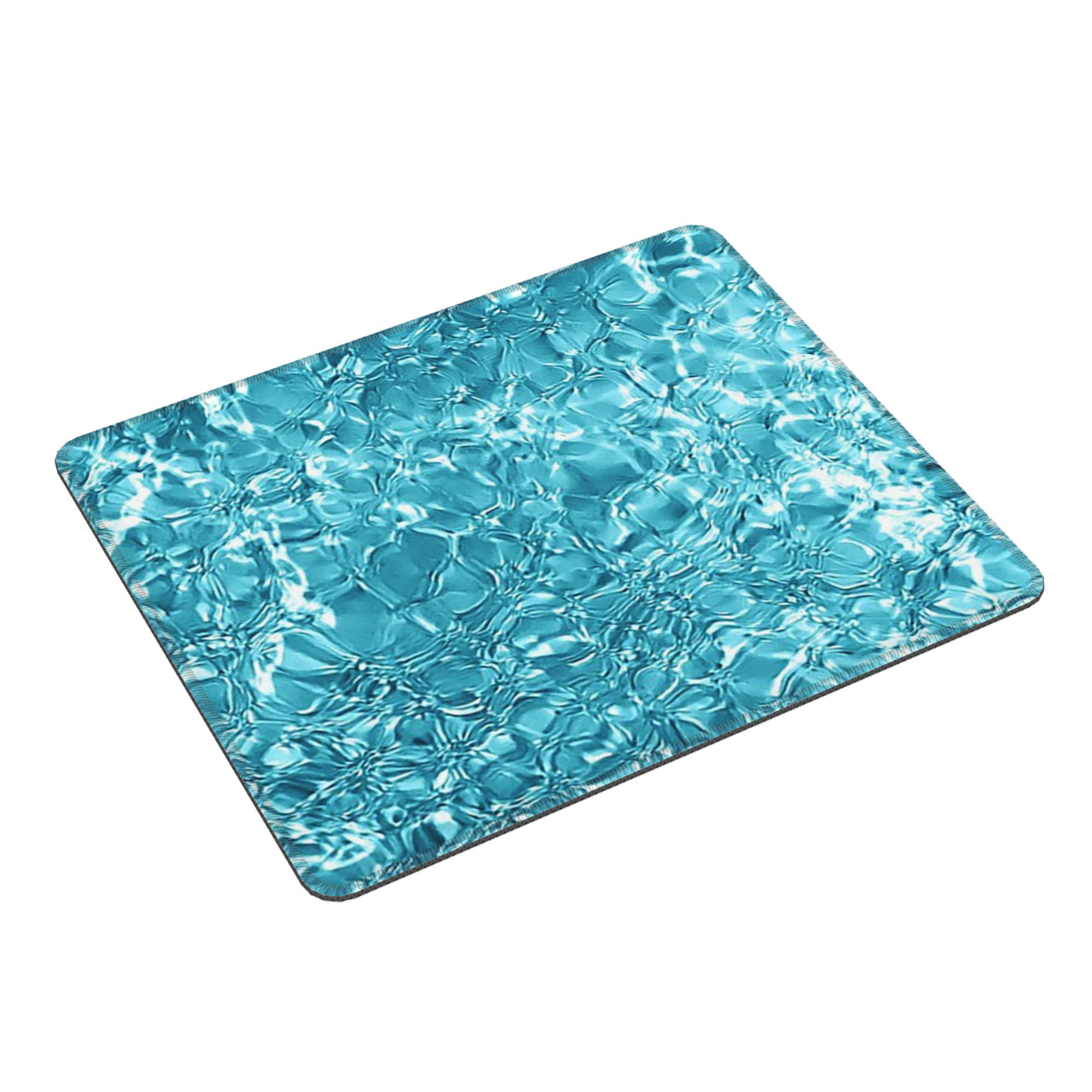 Pc Gaming Liquid - Crystal Blue Water Ripple Pattern Mouse