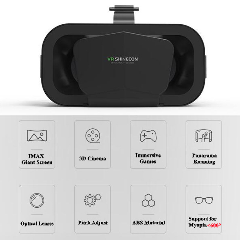 Shinecon Viar 3D VR Glasses Vi - Vr Headset Pc ulasan dan harga