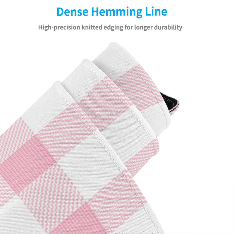 Mouse Pad Pink Gingham Plaid G - Pc Gaming Pink ulasan dan harga