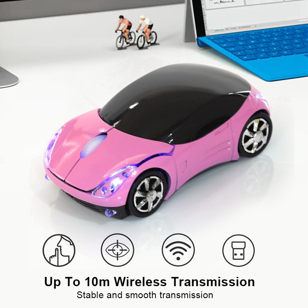 2.4G Wireless Mouse Optical Mo - Pc Gaming Pink ulasan dan harga
