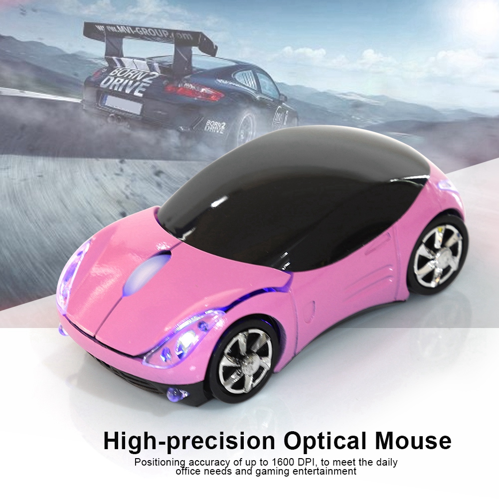 2.4G Wireless Mouse Optical Mo - Pc Gaming Pink ulasan dan harga